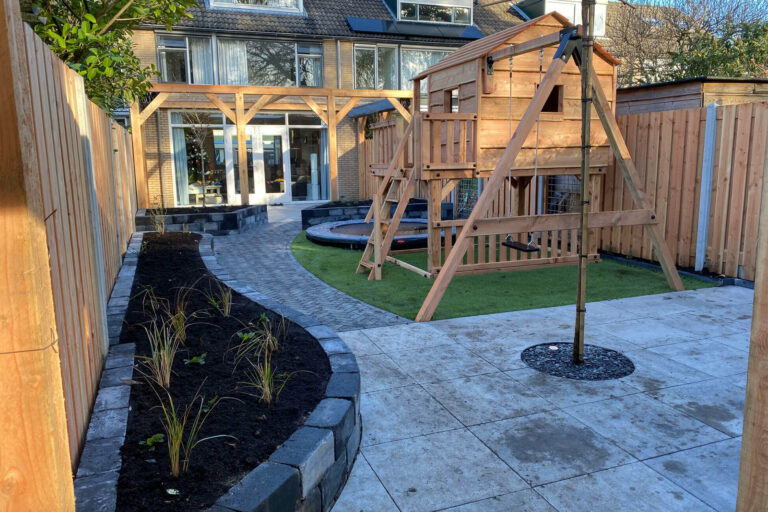 Kleine tuin kindvriendelijk