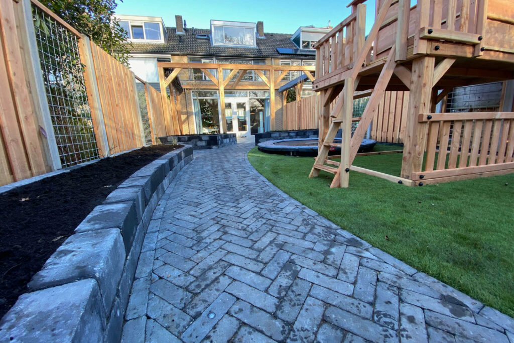 Kleine tuin kindvriendelijk