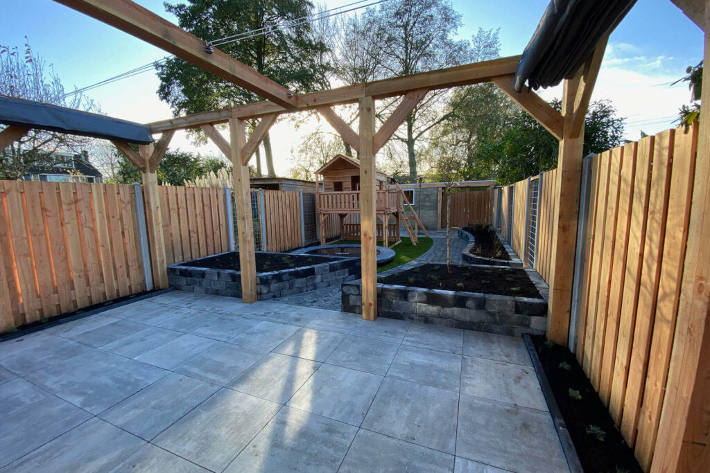 Kleine tuin kindvriendelijk