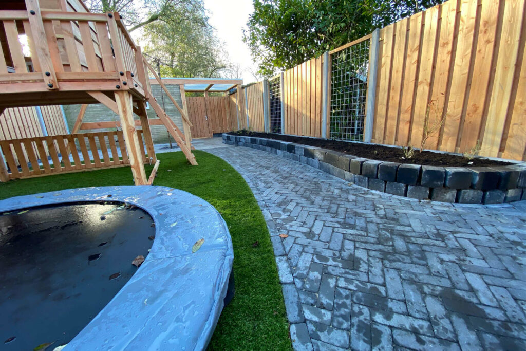 Kleine tuin kindvriendelijk