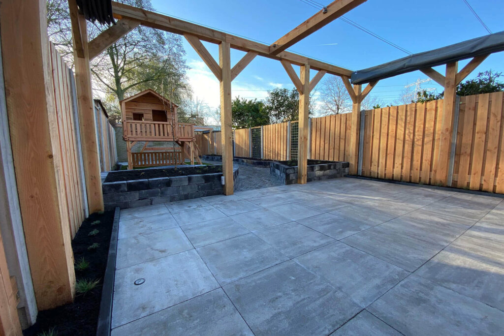 Kleine tuin kindvriendelijk