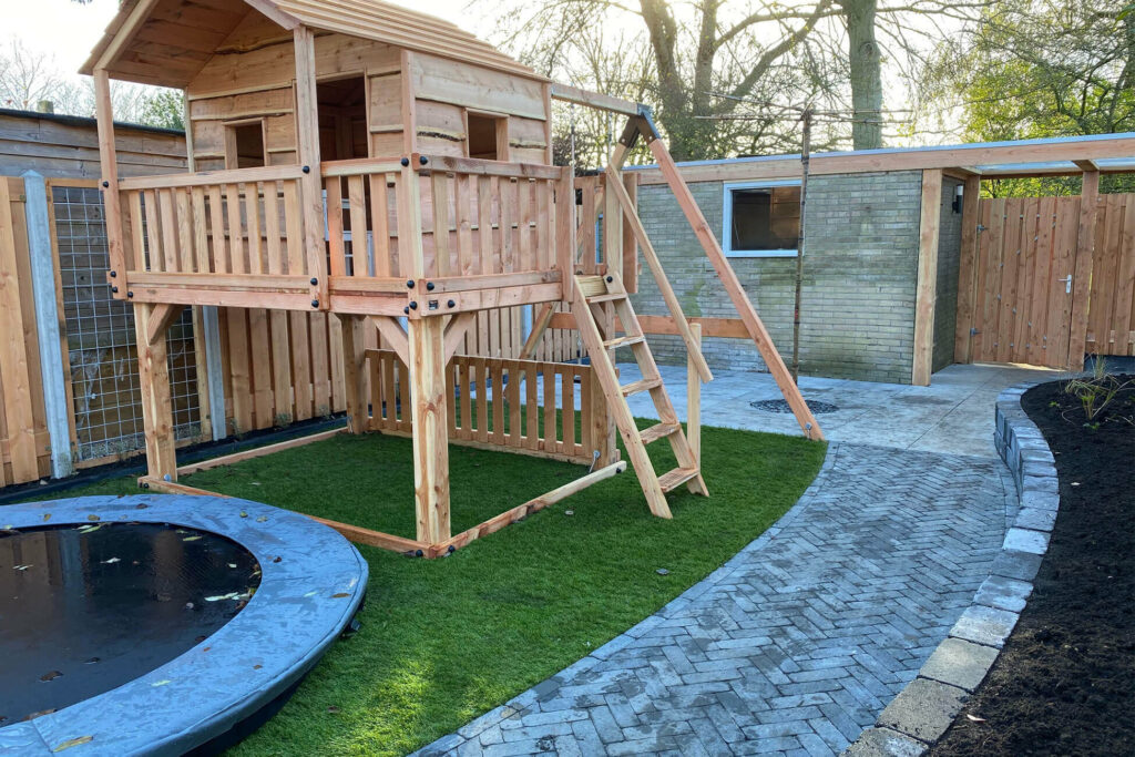 Kleine tuin kindvriendelijk